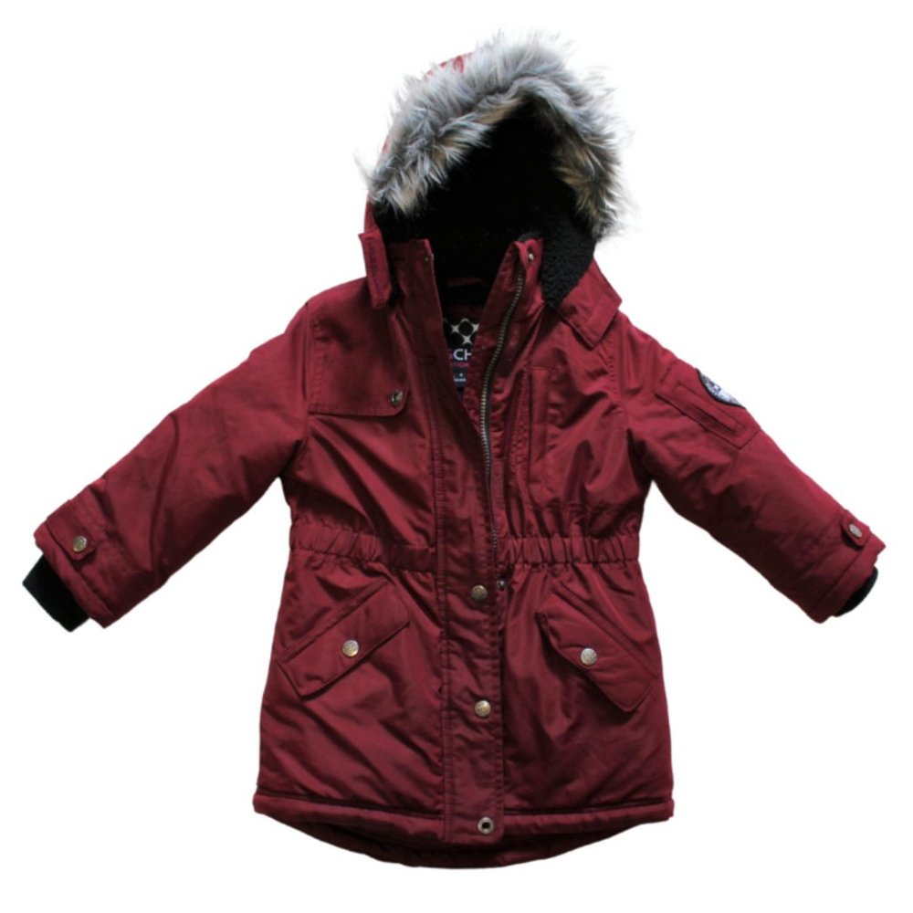 Big Chill Expedition Series Burgundy Girls SZ 4